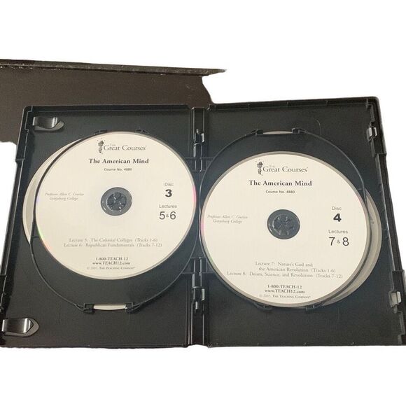 Pre Owned CD Great Courses The American Mind Vol 1 of 3 - Picture 5 of 6